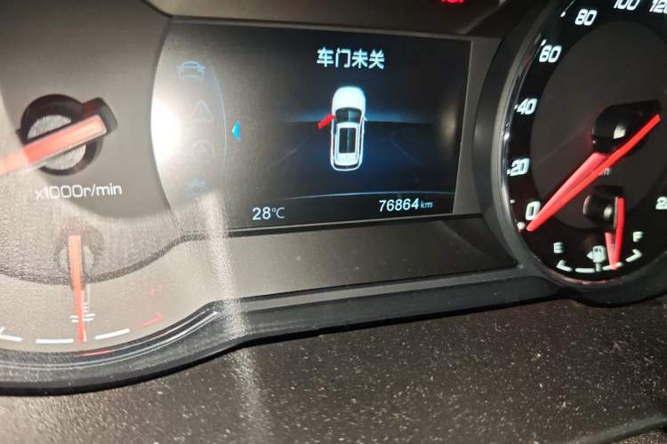 Used CHANGAN CS35PLUS 2018 1.6L Manual Changlian Edition China V Standard Odometer Close Up