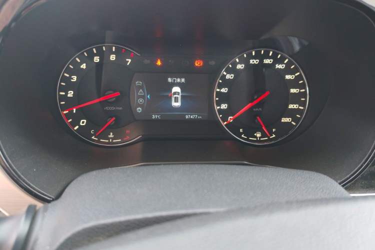 Used CHANGAN CS35PLUS 2018 1.6L Manual Cool Edition China V Standard Odometer Close Up