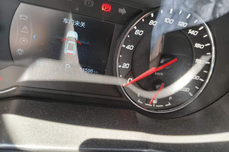 Used CHANGAN CS35PLUS 2018 1.6L Automatic Changlian Edition China V Standard Odometer Close Up