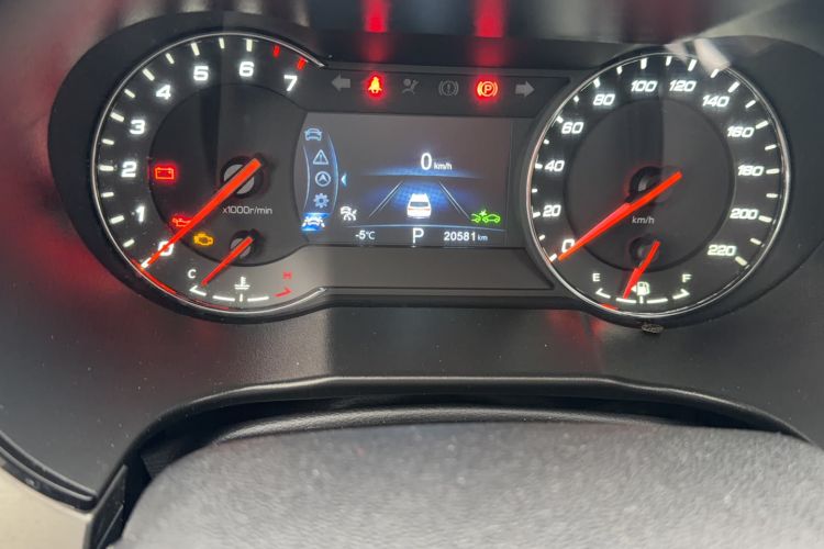 Used CHANGAN CS35PLUS 2018 1.6L Automatic Coolline Version China V Standard Odometer Close Up