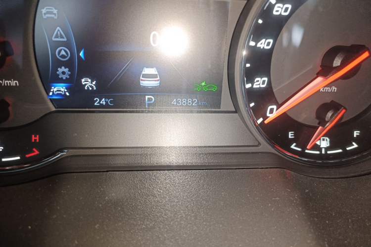Used CHANGAN CS35PLUS 2018 1.6L Automatic Coolline Version China V Standard Odometer Close Up