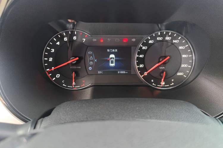 Used CHANGAN CS35PLUS 2018 1.6L Manual Cool Edition China V Standard Odometer Close Up