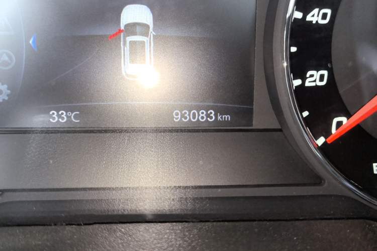 Used CHANGAN CS35PLUS 2018 1.6L Manual Changlian Edition China V Standard Odometer Close Up