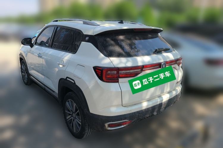 Used CHANGAN CS35PLUS 2018 1.6L Automatic Changlian Edition China V Standard Rear Left 45 Deg