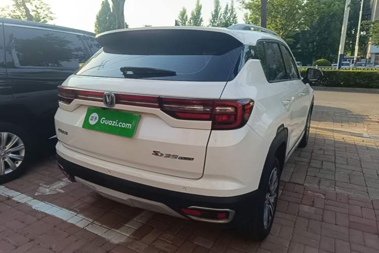 Used CHANGAN CS35PLUS 2018 1.6L Automatic Changlian Edition China V Standard Rear Right 45 Deg