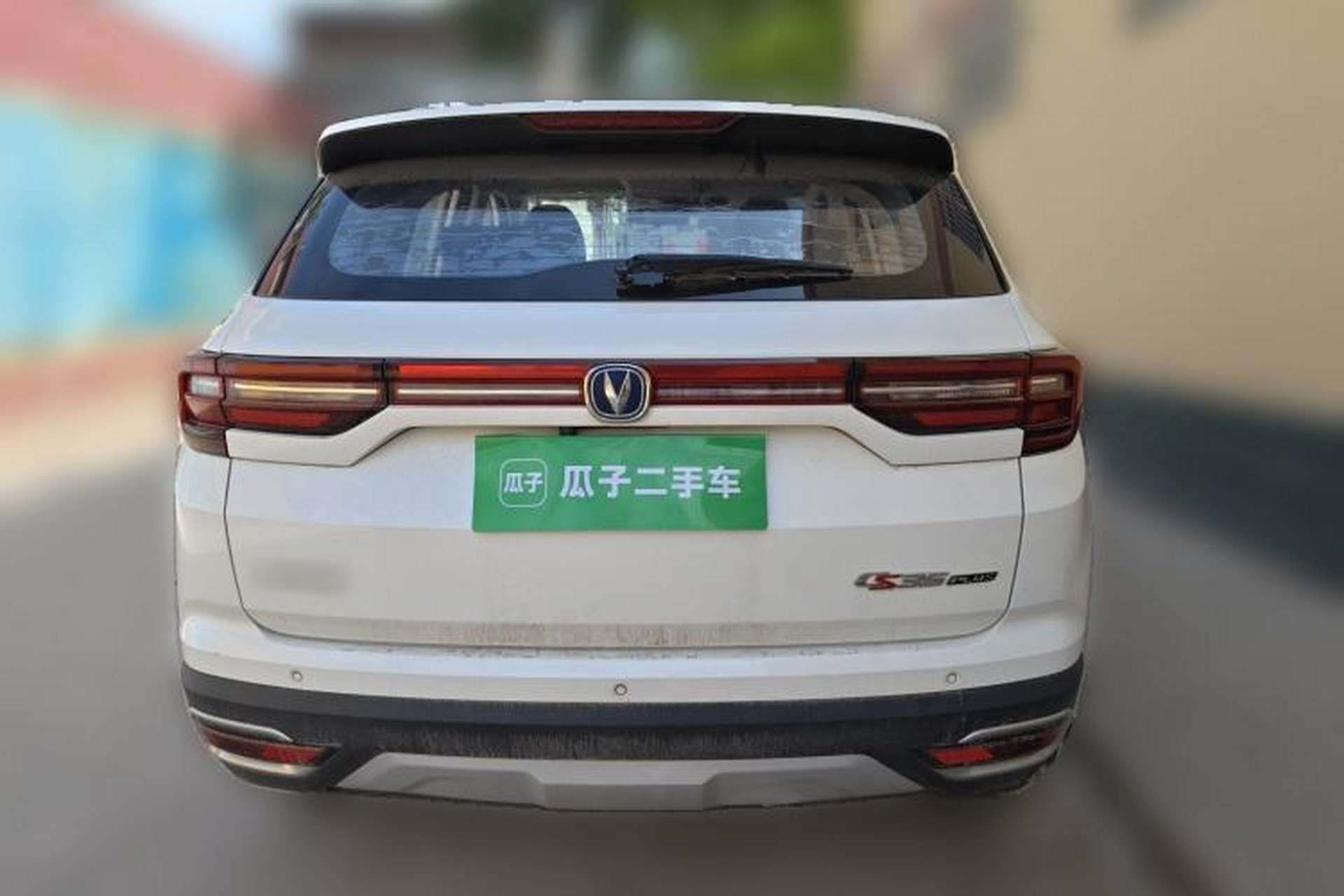 Used CHANGAN CS35PLUS 2018 1.6L Automatic Changlian Edition China V Standard Rear