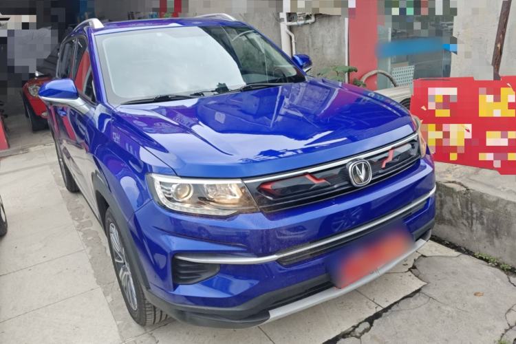 Used CHANGAN CS35PLUS 2019 1.4T DCT Chuanlian Blue Whale Edition Front Right 45 Deg