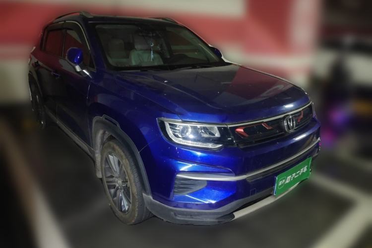 Used CHANGAN CS35PLUS 2019 1.4T DCT Chuanlian Blue Whale Edition Front Right 45 Deg