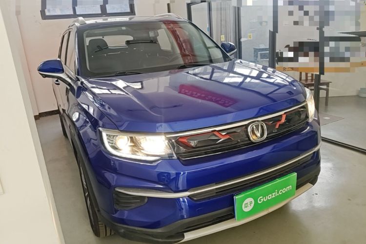 Used CHANGAN CS35PLUS 2019 1.4T DCT Chuanlian Blue Whale Edition Front Right 45 Deg