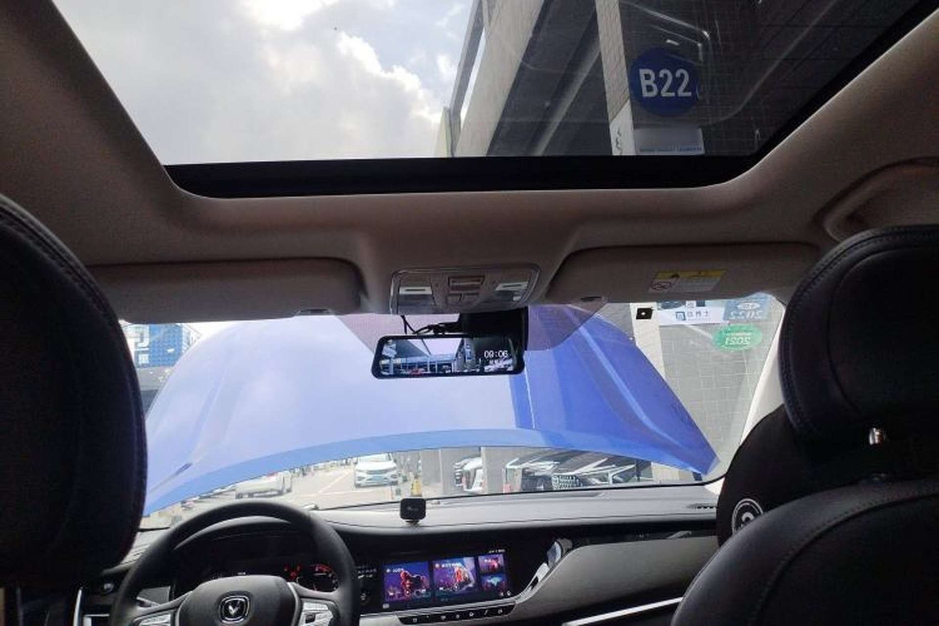 Used CHANGAN CS35PLUS 2019 1.4T DCT Smart Connect Blue Whale Edition Headliner