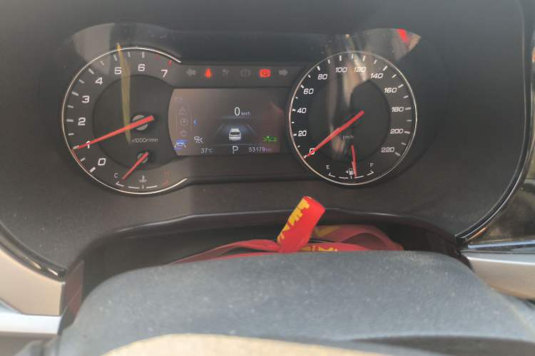 Used CHANGAN CS35PLUS 2019 1.6L Automatic CoolLink Edition Odometer Close Up