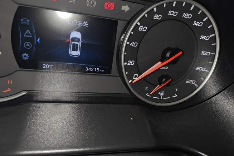 Used CHANGAN CS35PLUS 2019 1.6L Manual Chuanlian Edition Odometer Close Up