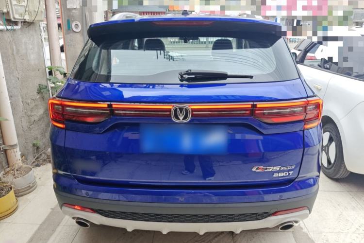 Used CHANGAN CS35PLUS 2019 1.4T DCT Chuanlian Blue Whale Edition Rear