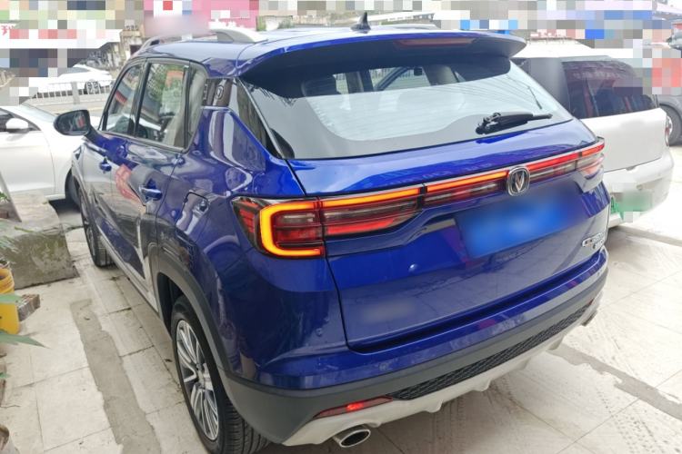Used CHANGAN CS35PLUS 2019 1.4T DCT Chuanlian Blue Whale Edition Rear Left 45 Deg