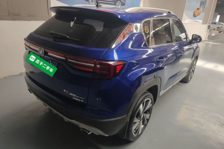Used CHANGAN CS35PLUS 2019 1.4T DCT CoolLink Blue Whale Edition Rear Right 45 Deg