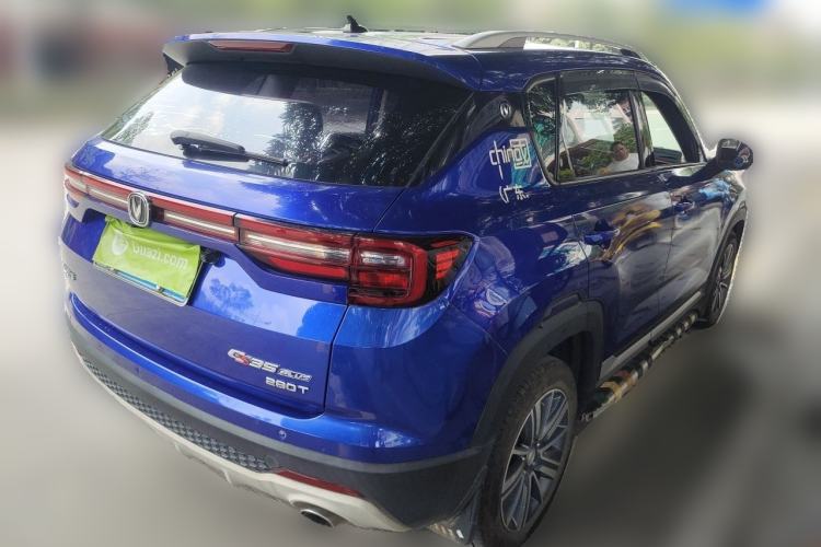 Used CHANGAN CS35PLUS 2019 1.4T DCT Chuanlian Blue Whale Edition Rear Right 45 Deg