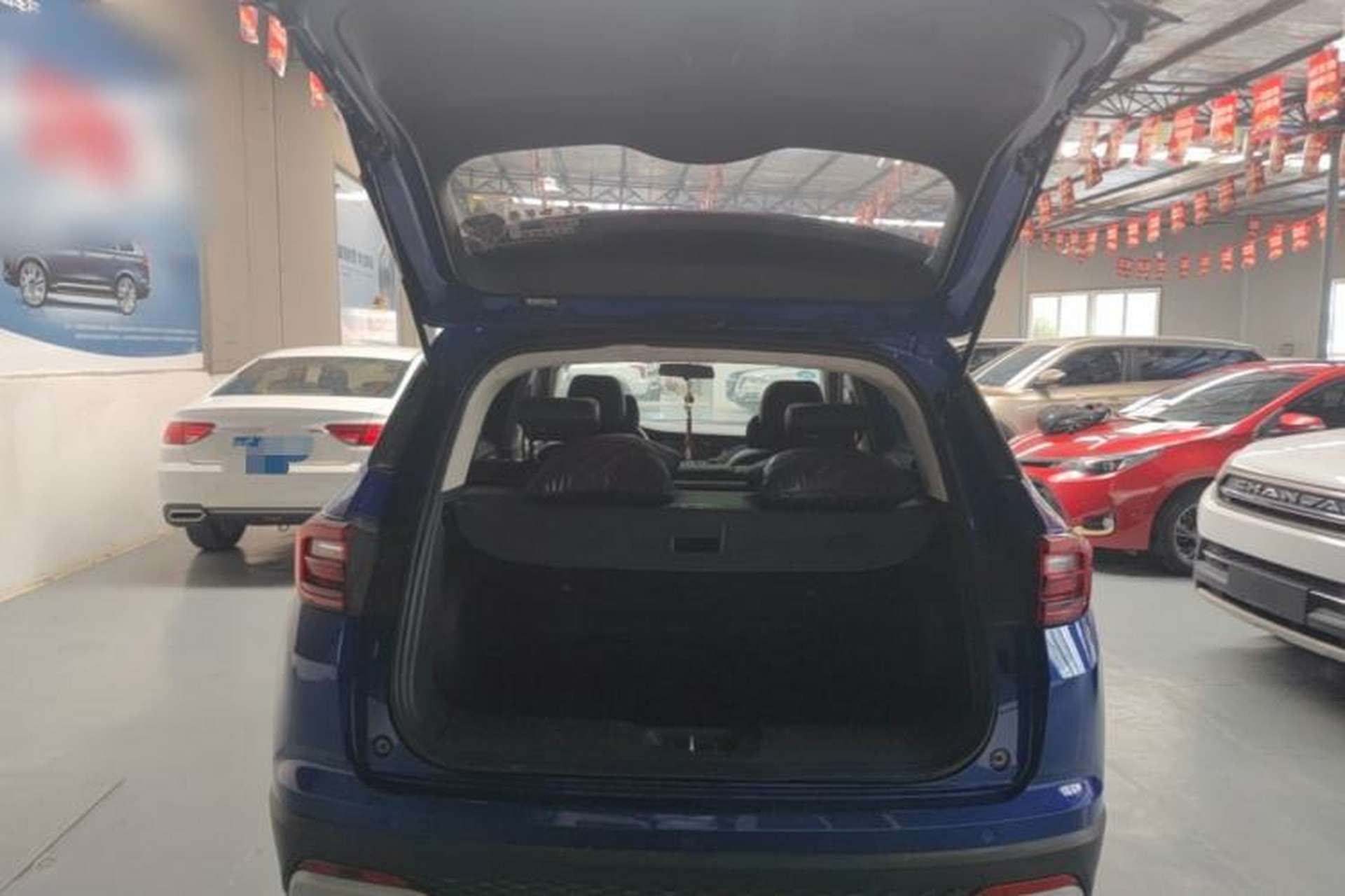 Used CHANGAN CS35PLUS 2019 1.4T DCT CoolLink Blue Whale Edition Trunk