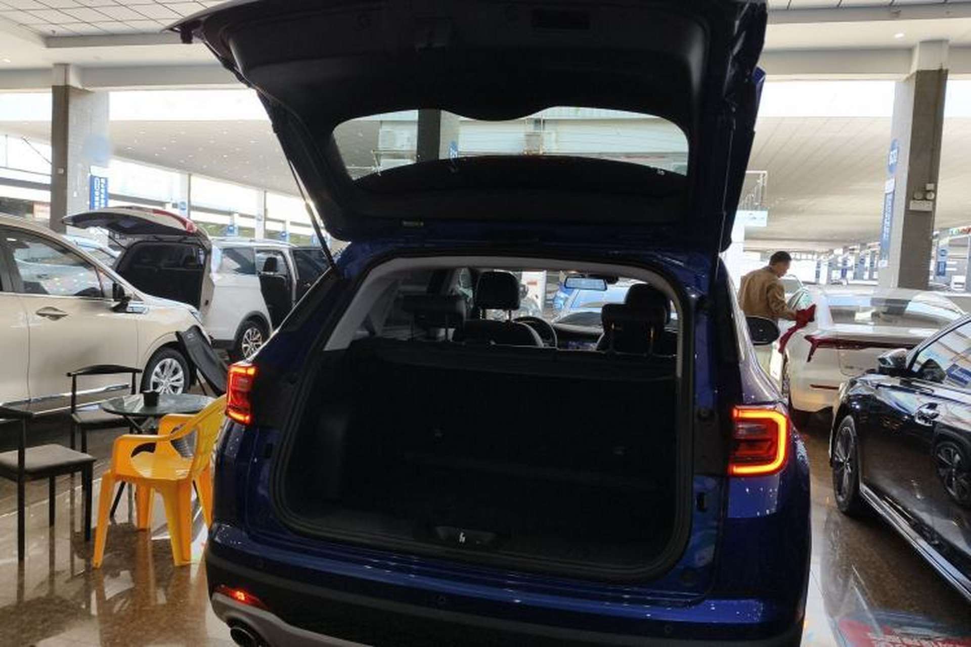 Used CHANGAN CS35PLUS 2019 1.4T DCT Smart Connect Blue Whale Edition Trunk