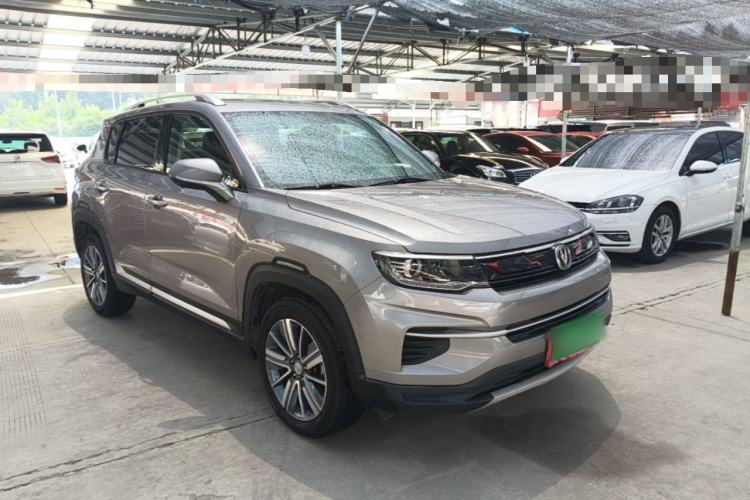 Used CHANGAN CS35PLUS 2019 1.4T DCT Chuanlian Blue Whale Edition Front Right 45 Deg