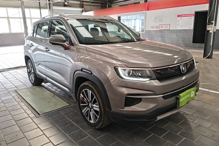 Used CHANGAN CS35PLUS 2019 1.4T DCT Chuanlian Blue Whale Edition Front Right 45 Deg