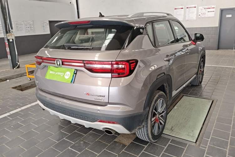 Used CHANGAN CS35PLUS 2019 1.4T DCT Chuanlian Blue Whale Edition Rear Right 45 Deg