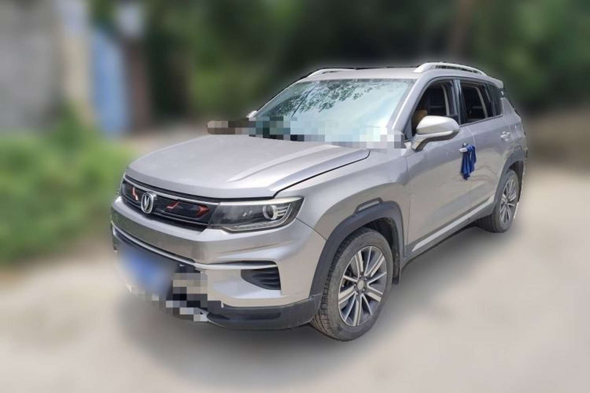 Used CHANGAN CS35PLUS 2019 1.4T DCT Chuanlian Blue Whale Edition Front Left 45 Deg
