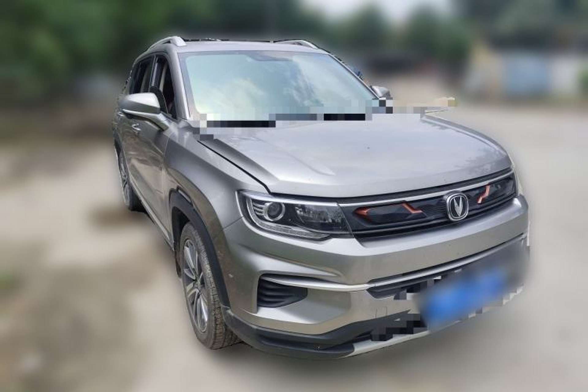 Used CHANGAN CS35PLUS 2019 1.4T DCT Chuanlian Blue Whale Edition Front Right 45 Deg