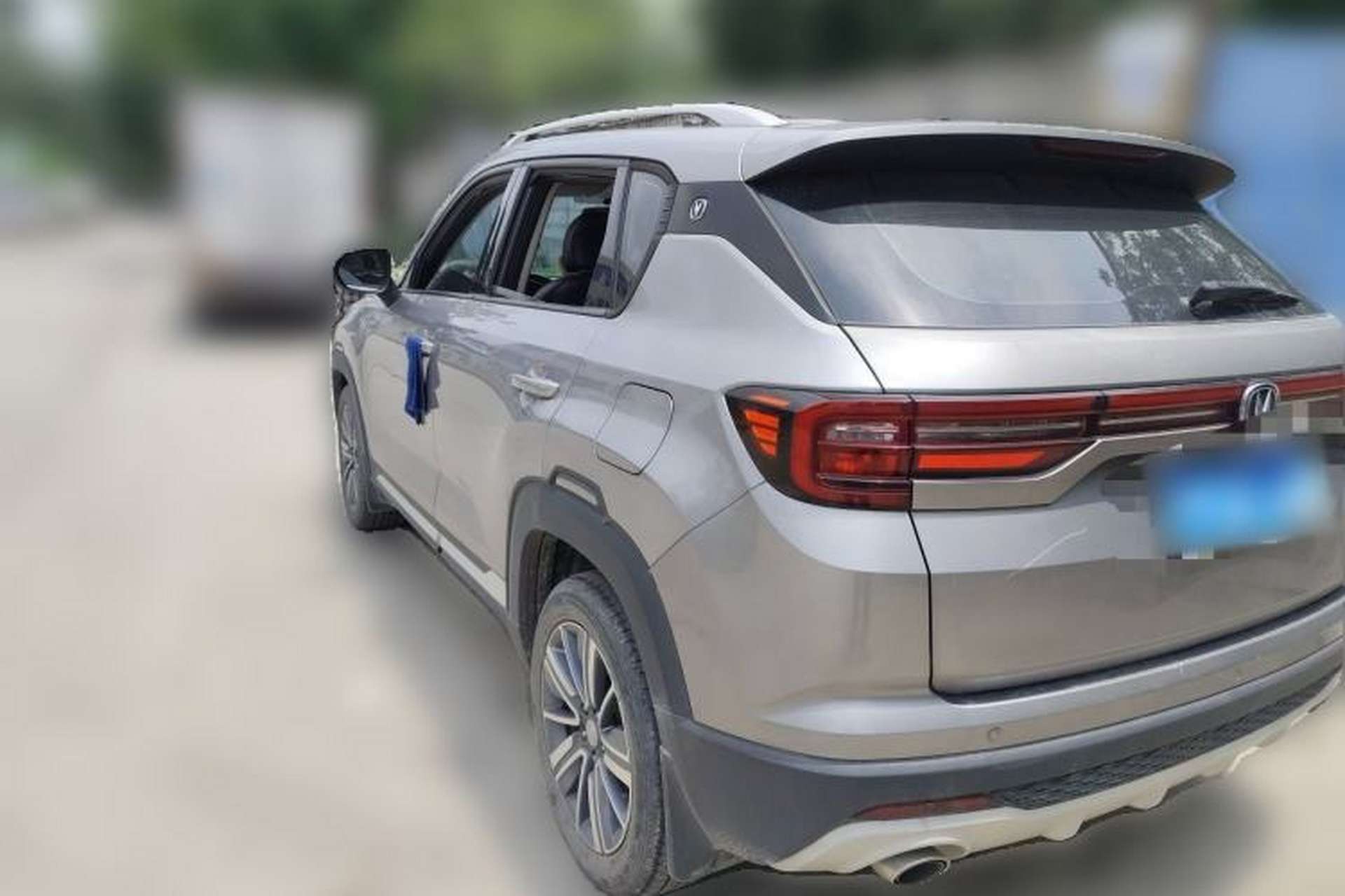 Used CHANGAN CS35PLUS 2019 1.4T DCT Chuanlian Blue Whale Edition Rear Left 45 Deg