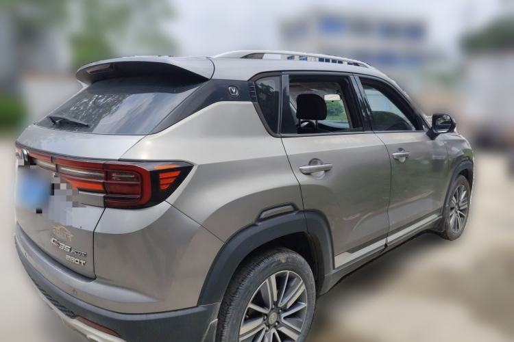 Used CHANGAN CS35PLUS 2019 1.4T DCT Chuanlian Blue Whale Edition Rear Right 45 Deg