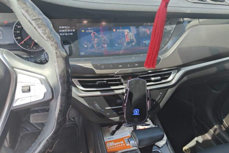 Used CHANGAN CS35PLUS 2019 1.4T DCT CoolLink Blue Whale Edition Audio And AC Panel