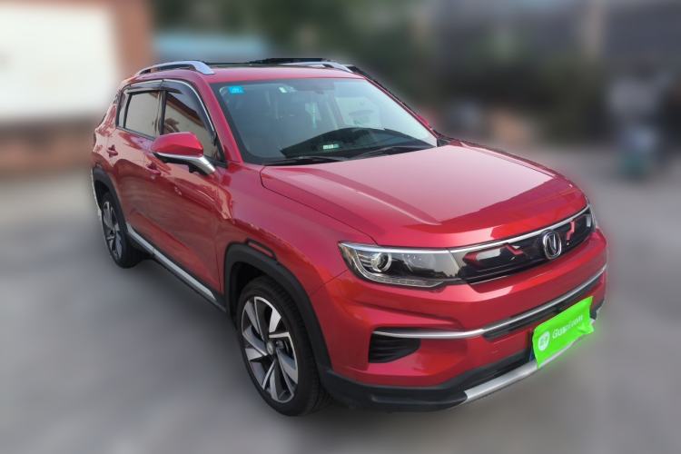 Used CHANGAN CS35PLUS 2019 1.4T DCT CoolLink Blue Whale Edition Front Right 45 Deg