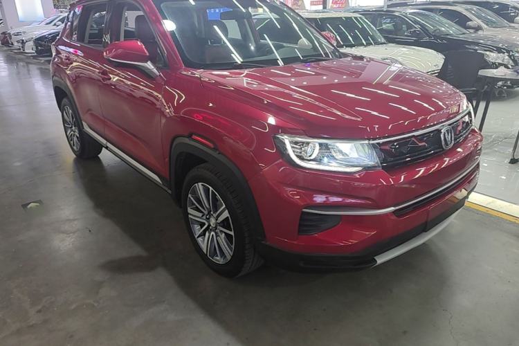 Used CHANGAN CS35PLUS 2019 1.4T DCT Chuanlian Blue Whale Edition Front Right 45 Deg