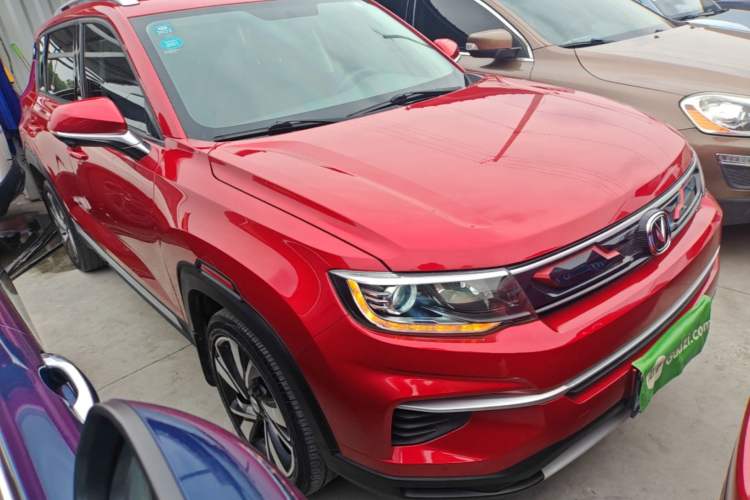 Used CHANGAN CS35PLUS 2019 1.4T DCT Chuanlian Blue Whale Edition Front Right 45 Deg