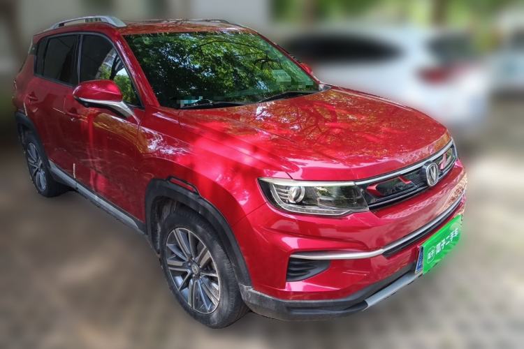 Used CHANGAN CS35PLUS 2019 1.4T DCT Chuanlian Blue Whale Edition Front Right 45 Deg
