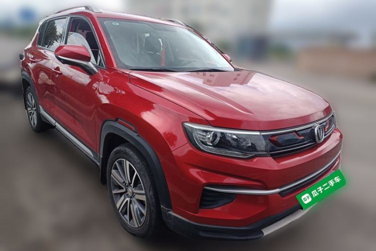 Used CHANGAN CS35PLUS 2019 1.4T DCT Chuanlian Blue Whale Edition Front Right 45 Deg