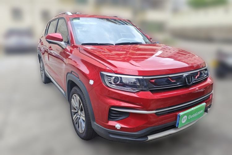 Used CHANGAN CS35PLUS 2019 1.4T DCT Chuanlian Blue Whale Edition Front Right 45 Deg