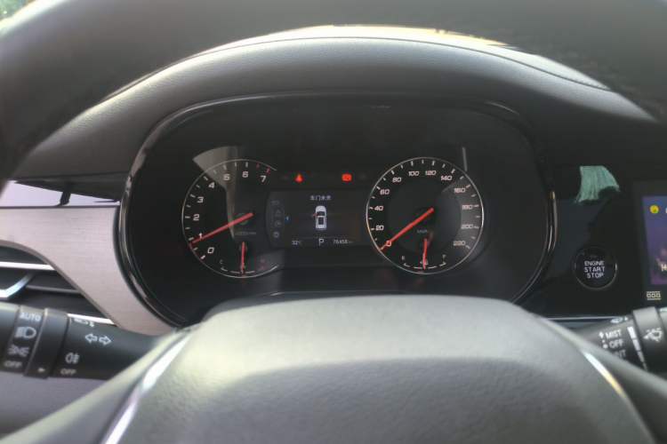 Used CHANGAN CS35PLUS 2019 1.4T DCT CoolLink Blue Whale Edition Instrument Cluster