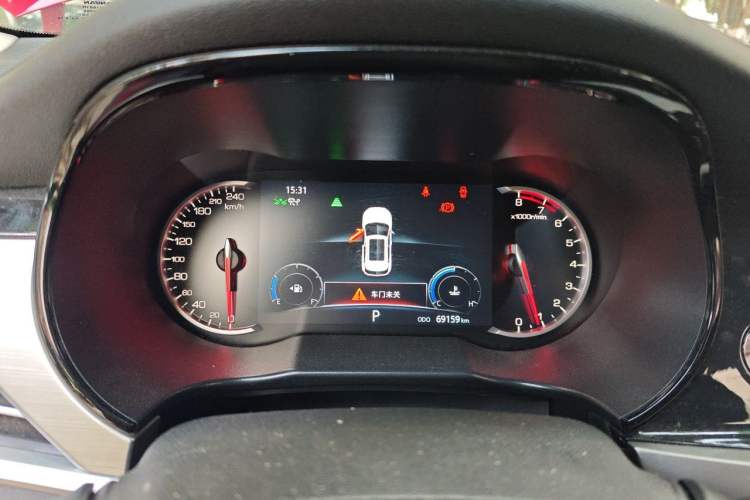Used CHANGAN CS35PLUS 2019 1.6L Automatic Smart Connectivity Model Instrument Cluster
