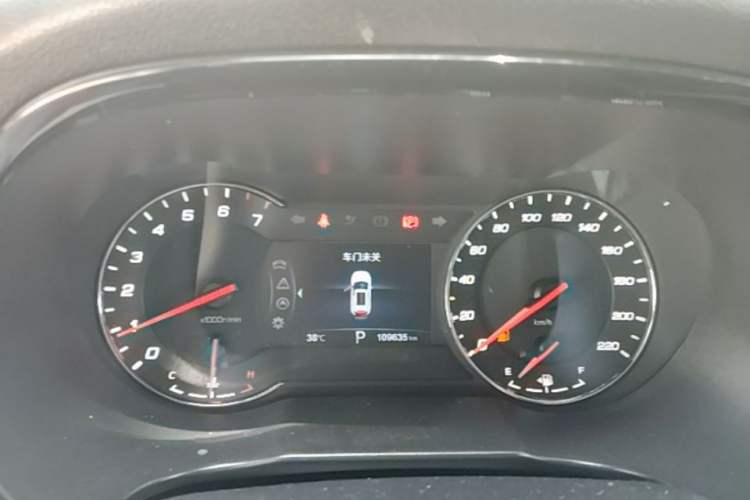 Used CHANGAN CS35PLUS 2019 1.4T DCT CoolLink Blue Whale Edition Instrument Cluster