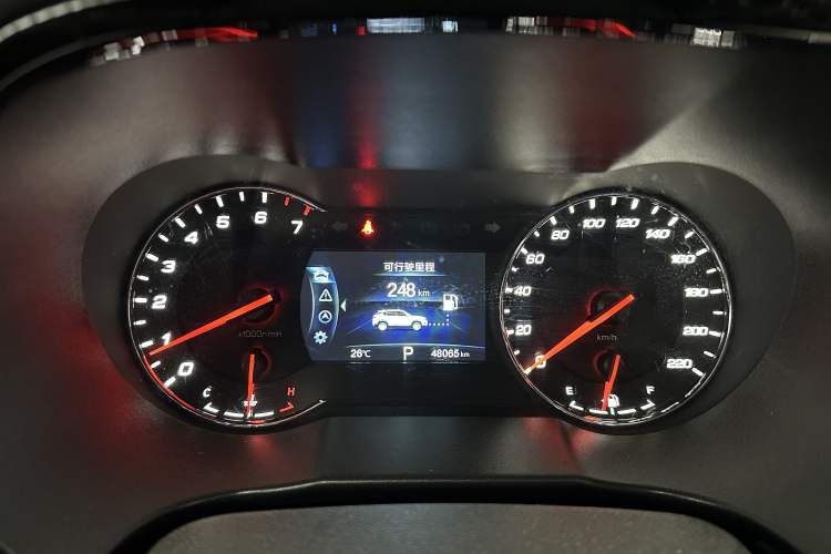 Used CHANGAN CS35PLUS 2019 1.6L Automatic Changlian Edition Odometer Close Up