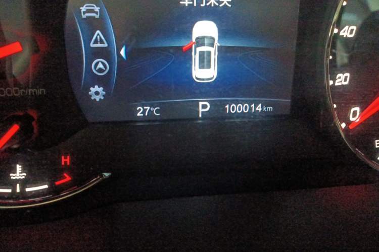 Used CHANGAN CS35PLUS 2019 1.4T DCT Chuanlian Blue Whale Edition Odometer Close Up