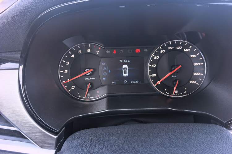 Used CHANGAN CS35PLUS 2019 1.6L Automatic Changlian Edition Odometer Close Up