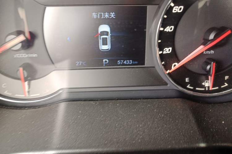 Used CHANGAN CS35PLUS 2019 1.4T DCT Chuanlian Blue Whale Edition Odometer Close Up