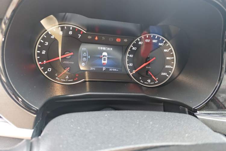 Used CHANGAN CS35PLUS 2019 1.4T DCT Chuanlian Blue Whale Edition Odometer Close Up
