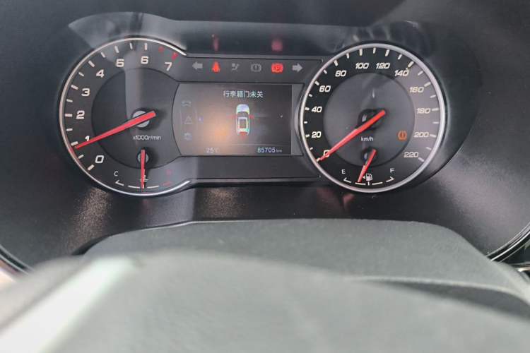 Used CHANGAN CS35PLUS 2019 1.6L Manual E-Link Upgrade Edition Odometer Close Up
