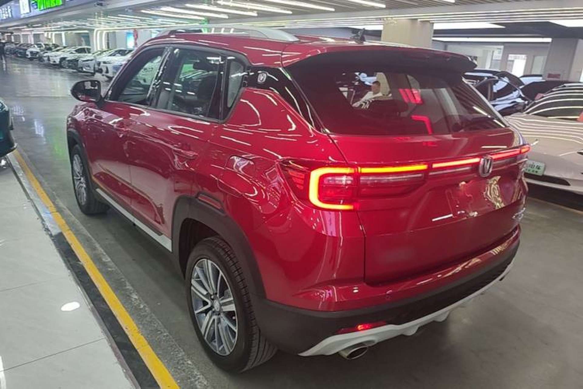 Used CHANGAN CS35PLUS 2019 1.4T DCT Chuanlian Blue Whale Edition Rear Left 45 Deg