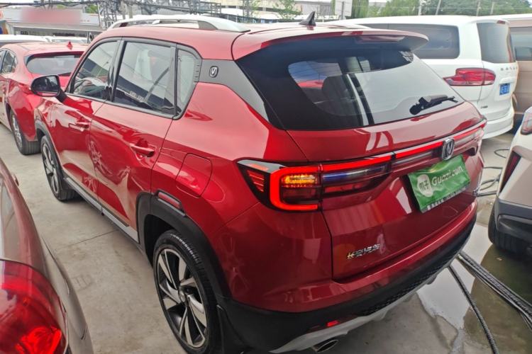Used CHANGAN CS35PLUS 2019 1.4T DCT Chuanlian Blue Whale Edition Rear Left 45 Deg