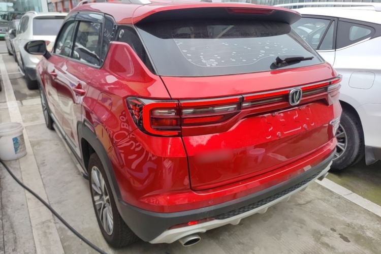 Used CHANGAN CS35PLUS 2019 1.4T DCT Chuanlian Blue Whale Edition Rear Left 45 Deg