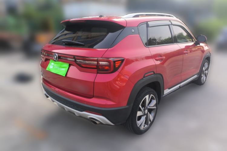Used CHANGAN CS35PLUS 2019 1.4T DCT CoolLink Blue Whale Edition Rear Right 45 Deg