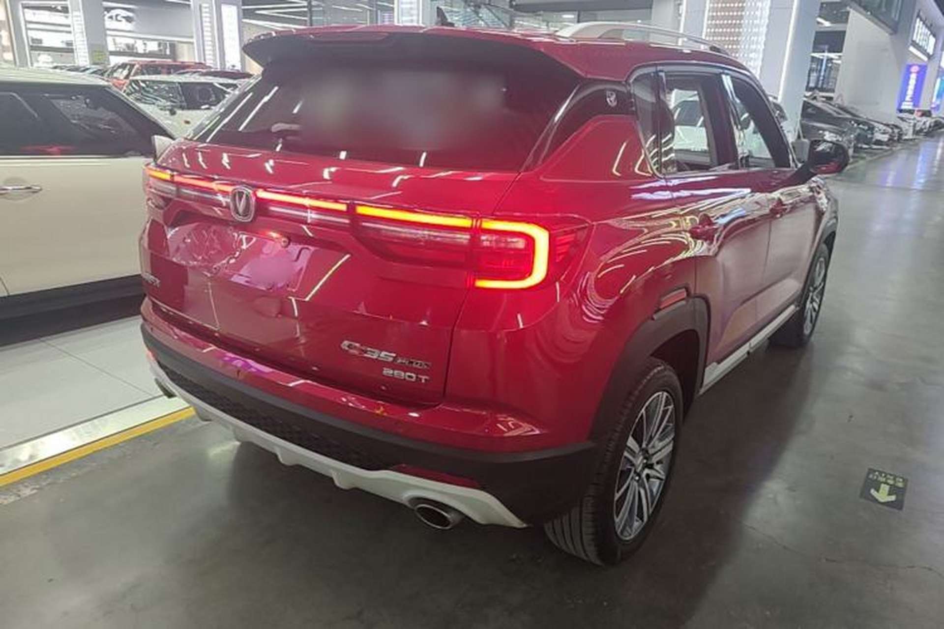 Used CHANGAN CS35PLUS 2019 1.4T DCT Chuanlian Blue Whale Edition Rear Right 45 Deg